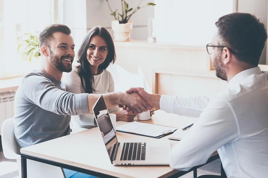 Diverse business team collaborating in a modern office environment